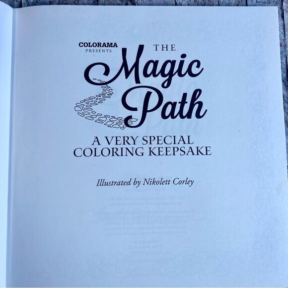 The Magic Path by Colorama Adult Coloring Book Floral Animal Bird Patterns - Picture 4 of 10